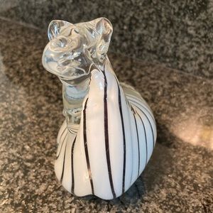 Zebra 🦓 Hand Blown Glass Figurine